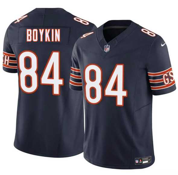 Men & Women & Youth Chicago Bears #84 Miles Boykin Navy 2025 F.U.S.E. Vapor Untouchable Limited Stitched Jersey